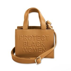 PBW - VEGAN LEATHER MINI BAG (CARAMEL)